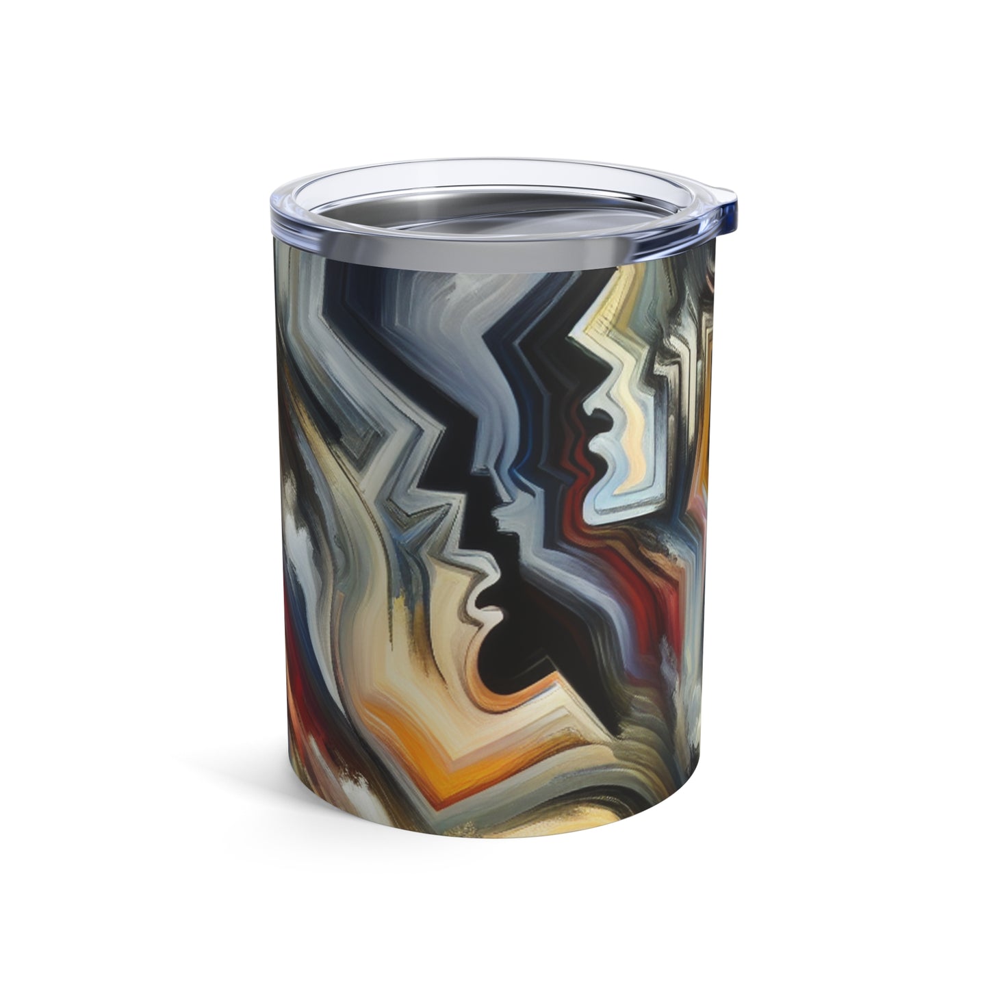 "Vivid Visions: An Expressionistic Journey into the Emotional Abyss" - The Alien Tumbler 10oz Expressionism