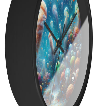 "Jellyfish Dreamland" - The Alien Wall Clock