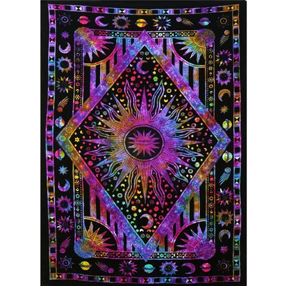 Mandala Tapestry  Boho Decor Headboard Blanket