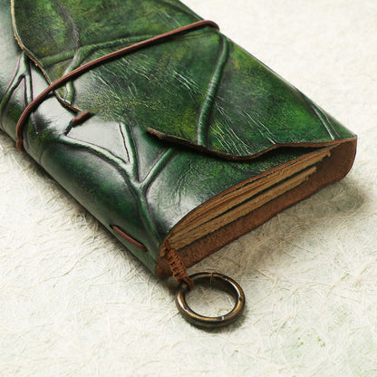 Leather Notebook Handmade Retro Magic Book European Art