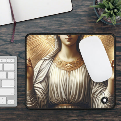 "The Radiant Madonna" - The Alien Gaming Mouse Pad Arte Religioso