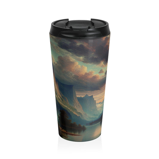 "The Tempestuous Soul: A Romantic Interpretation" - The Alien Stainless Steel Travel Mug Romanticism