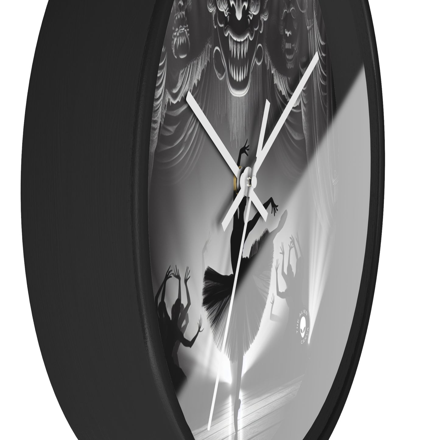 "Dance in the Spotlight". - The Alien Wall Clock