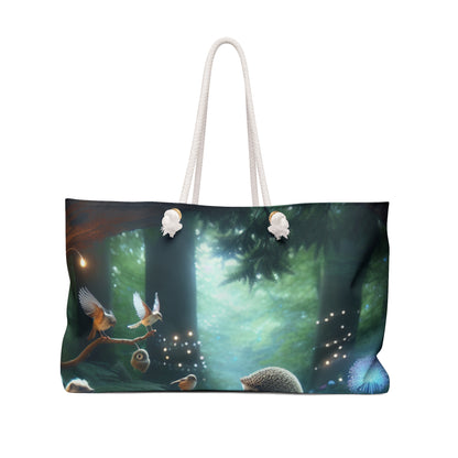 "Enchanted Tea Time: A Magical Forest Gathering" - The Alien Weekender Bag