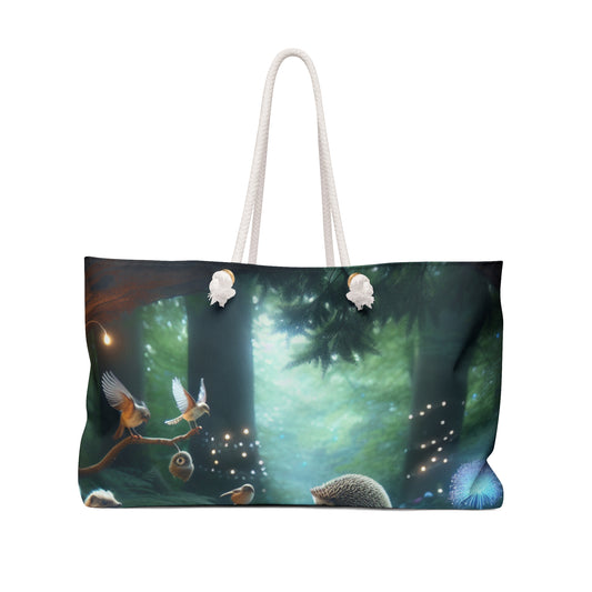 "Enchanted Tea Time: A Magical Forest Gathering" - The Alien Weekender Bag