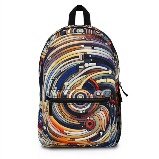 "Fluid Motion: A Kinetic Art Tribute to Oceanic Harmony" - The Alien Backpack Kinetic Art