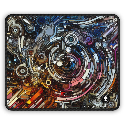 "Deconstructing Power: A Post-structuralist Exploration of Language" - The Alien Gaming Mouse Pad Post-structuralist Art