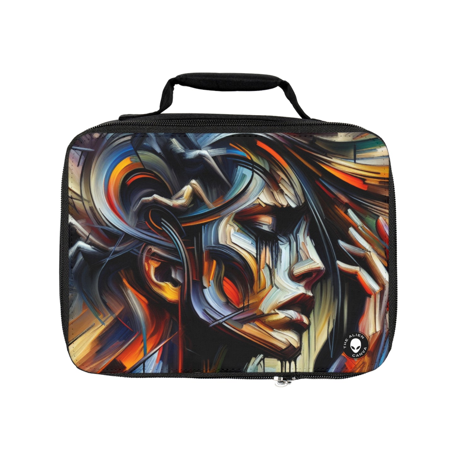 "Night Pulse: Expressions of Urban Chaos"- The Alien Lunch Bag Expressionism