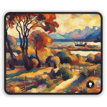 "Nature's Kaleidoscope: A Vivid Fauvism Exploration of the Animal Kingdom" - The Alien Gaming Mouse Pad Fauvism