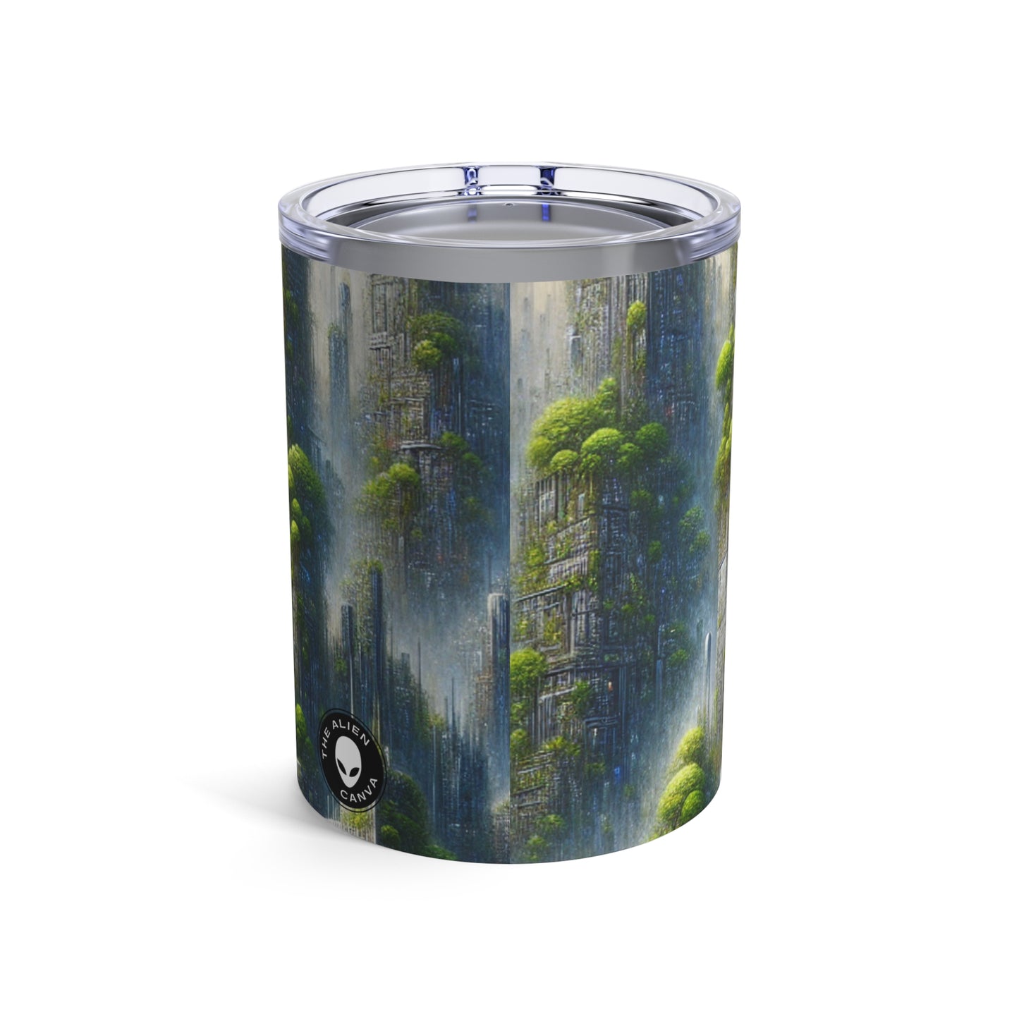 "Biodome Cityscape" - The Alien Tumbler 10oz