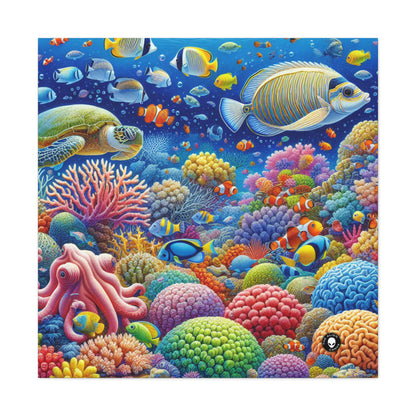 "Tropical Paradise: Underwater Wonderland" - The Alien Canva