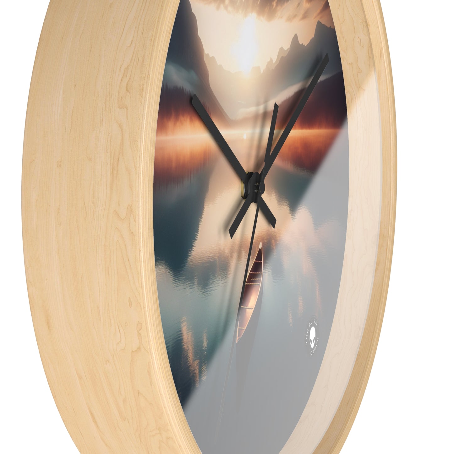 "Tranquil Morning" - The Alien Wall Clock