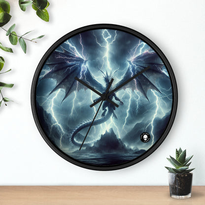 "Dragón Tormenta" - El reloj de pared alienígena