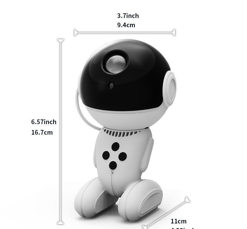 Lámpara de proyección de luz de estrella robot Mini proyector de cielo estrellado