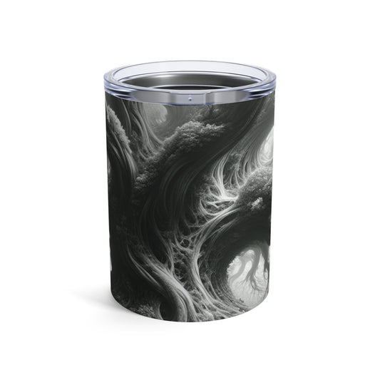 "Arboreto de fantasía: un mapa de la imaginación" - Vaso Alien de 10 oz