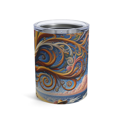 "Oasis Illusion: Una experiencia hiperrealista inmersiva" - The Alien Tumbler 10oz Hyperrealism