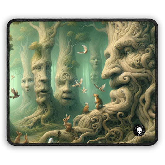 "Enchanted Whispering Forest" - The Alien Gaming Mouse Pad