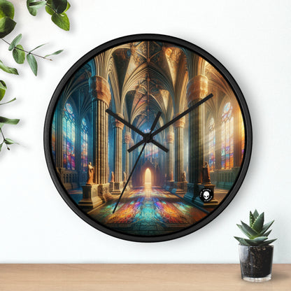 Sombras de la Catedral Gótica - El Reloj de Pared Alien Arte Gótico