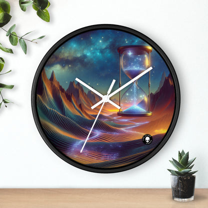 "Starry Sands of Time" - The Alien Wall Clock