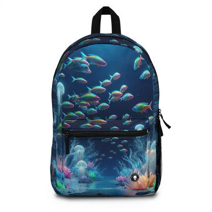 "Neon Dreams: The Underwater Wonderland" - The Alien Backpack