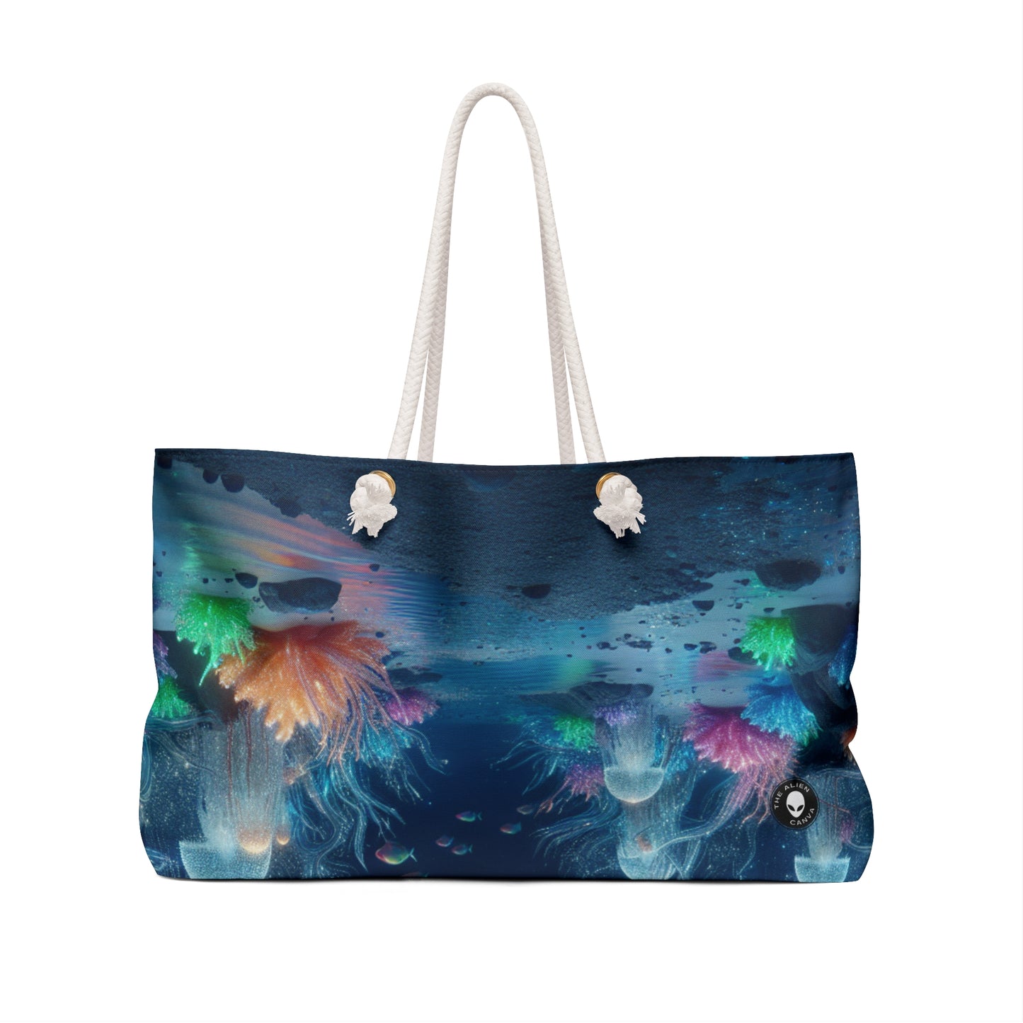 "Neon Dreams: The Underwater Wonderland" - The Alien Weekender Bag