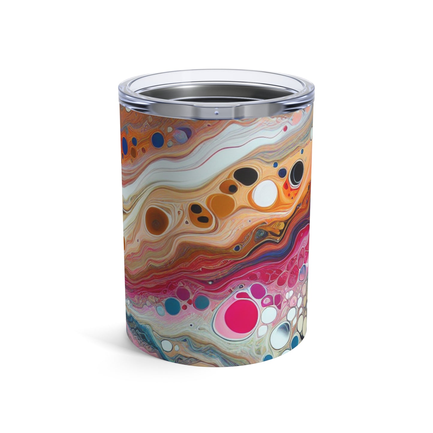 "Couleurs cosmiques : création d'une coulée acrylique fascinante inspirée des nébuleuses célestes" - The Alien Tumbler 10oz Acrylique Pouring