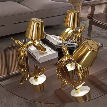 Creative Electroplating Household TV Cabinet Ornament Decoration Table Lamp