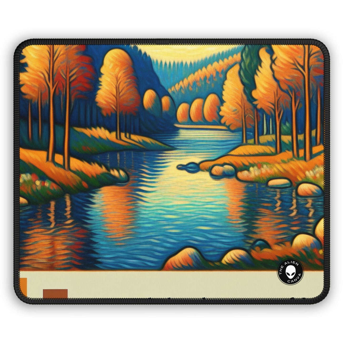 "Untamed Jungle: Expressive Fauvist Imagery" - The Alien Gaming Mouse Pad Fauvism