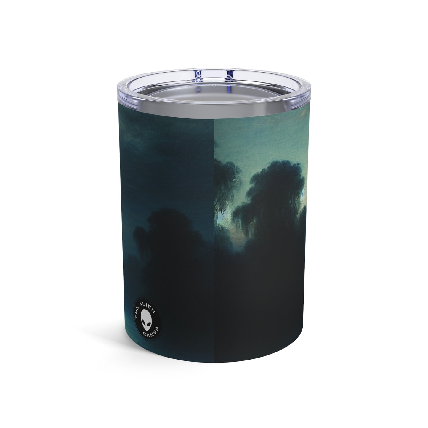 "Misty Twilight : Un voyage tonaliste dans une sérénité silencieuse" - The Alien Tumbler 10oz Tonalism