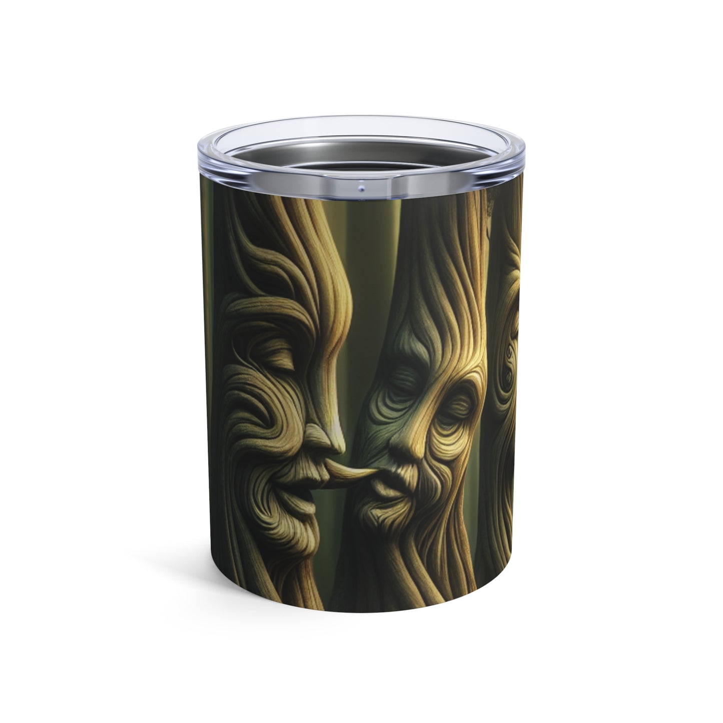 "Whispering Trees: Secrets of the Mystic Forest" - The Alien Tumbler 10oz