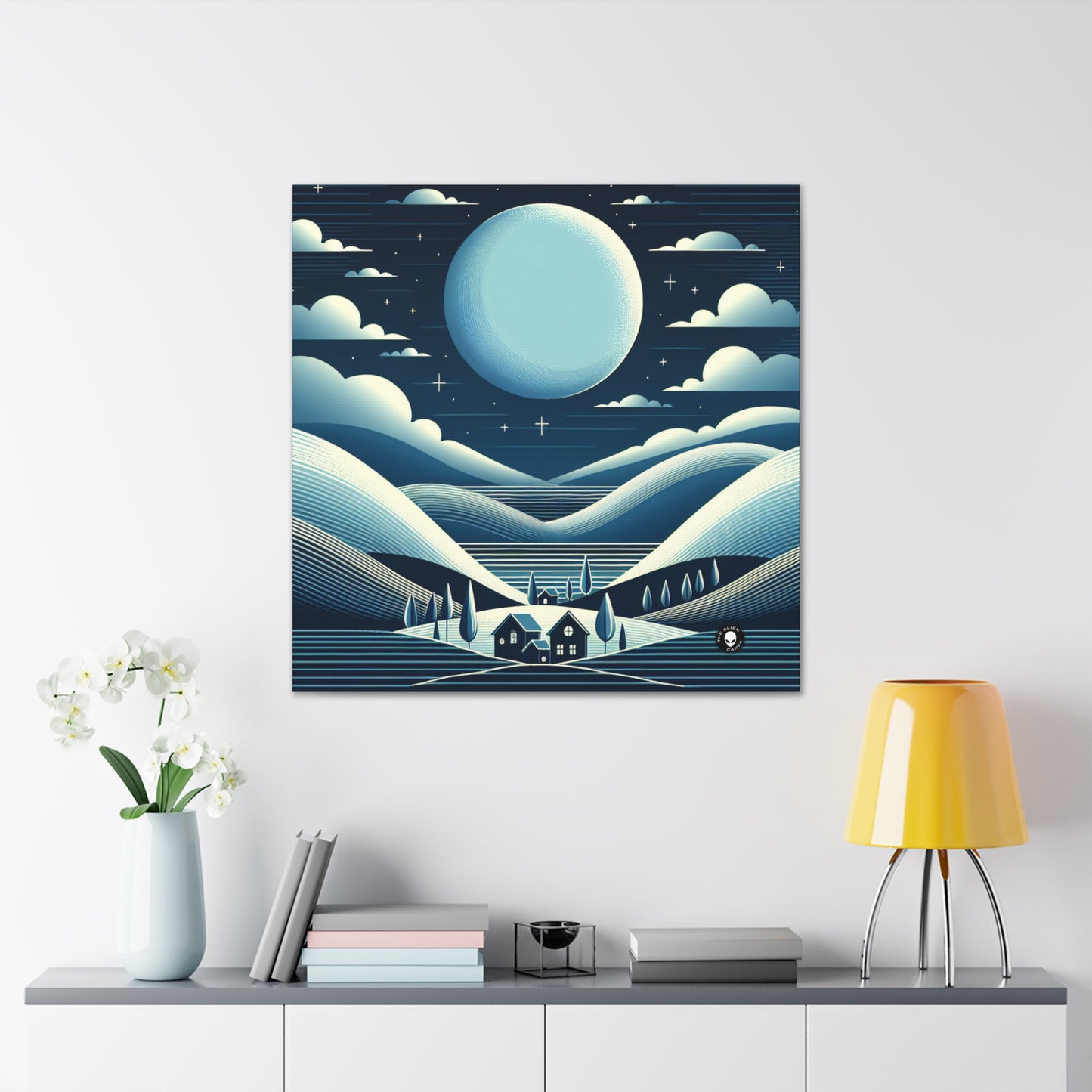 "Moonlit Haven" - La Toile Alien