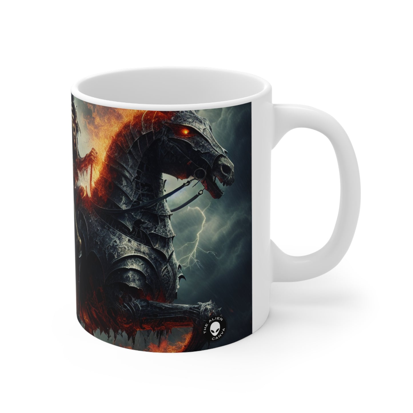 "Cavalry of the Night". - The Alien Ceramic Mug 11oz Gothic Art