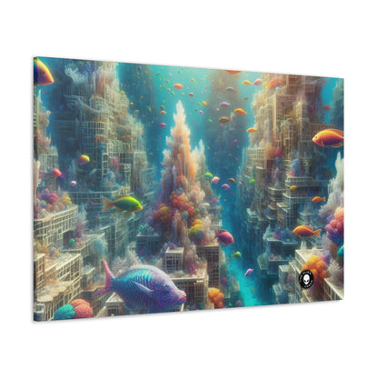 "Coralline City: A Surreal Underwater Wonderland" - The Alien Canva