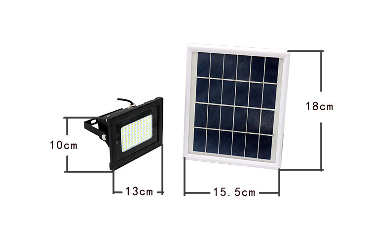 Proyector LED solar