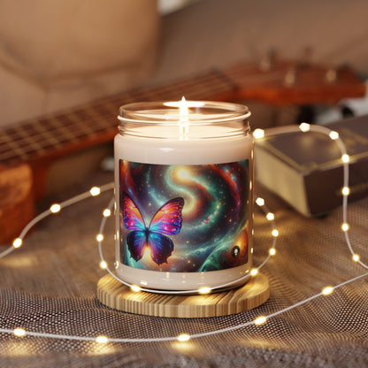 "Galactic Butterfly: A Cosmic Spectacle" - The Alien Scented Soy Candle 9oz