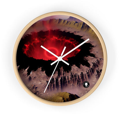 "Fallen Power: The Destruction of the Rings of Power" - The Alien Wall Clock