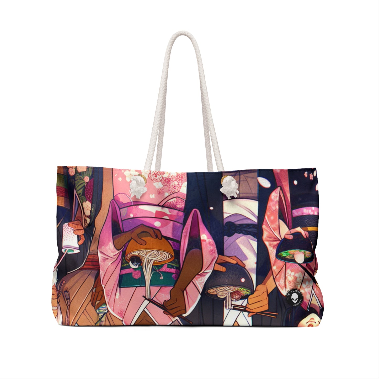 "Brush of Wonders: An Artist's Awakening" - The Alien Weekender Bag Manga/Anime Art