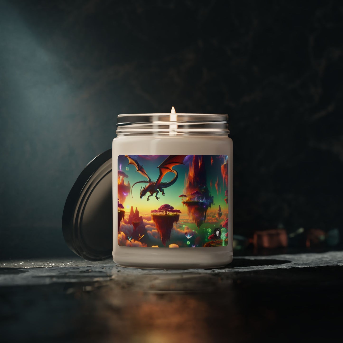 "Dragon's Flight in the Fantastical Realm" - The Alien Scented Soy Candle 9oz