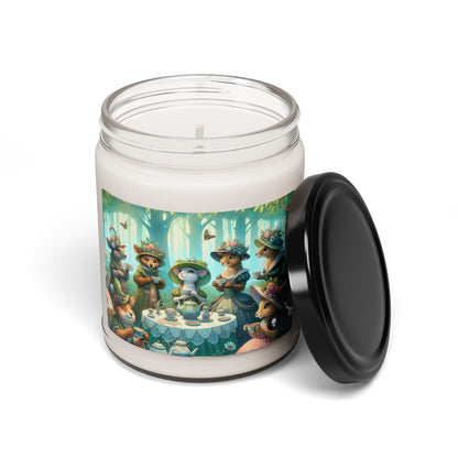 "Fancy Hats and Teacups: A Woodland Tea Party" - The Alien Scented Soy Candle 9oz