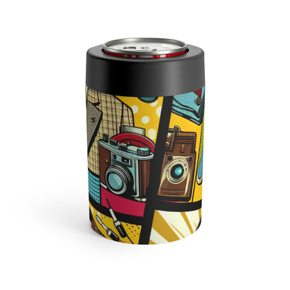 "Ropa de arte pop: un collage de estilo vintage" - El estilo pop art de Alien Can Holder