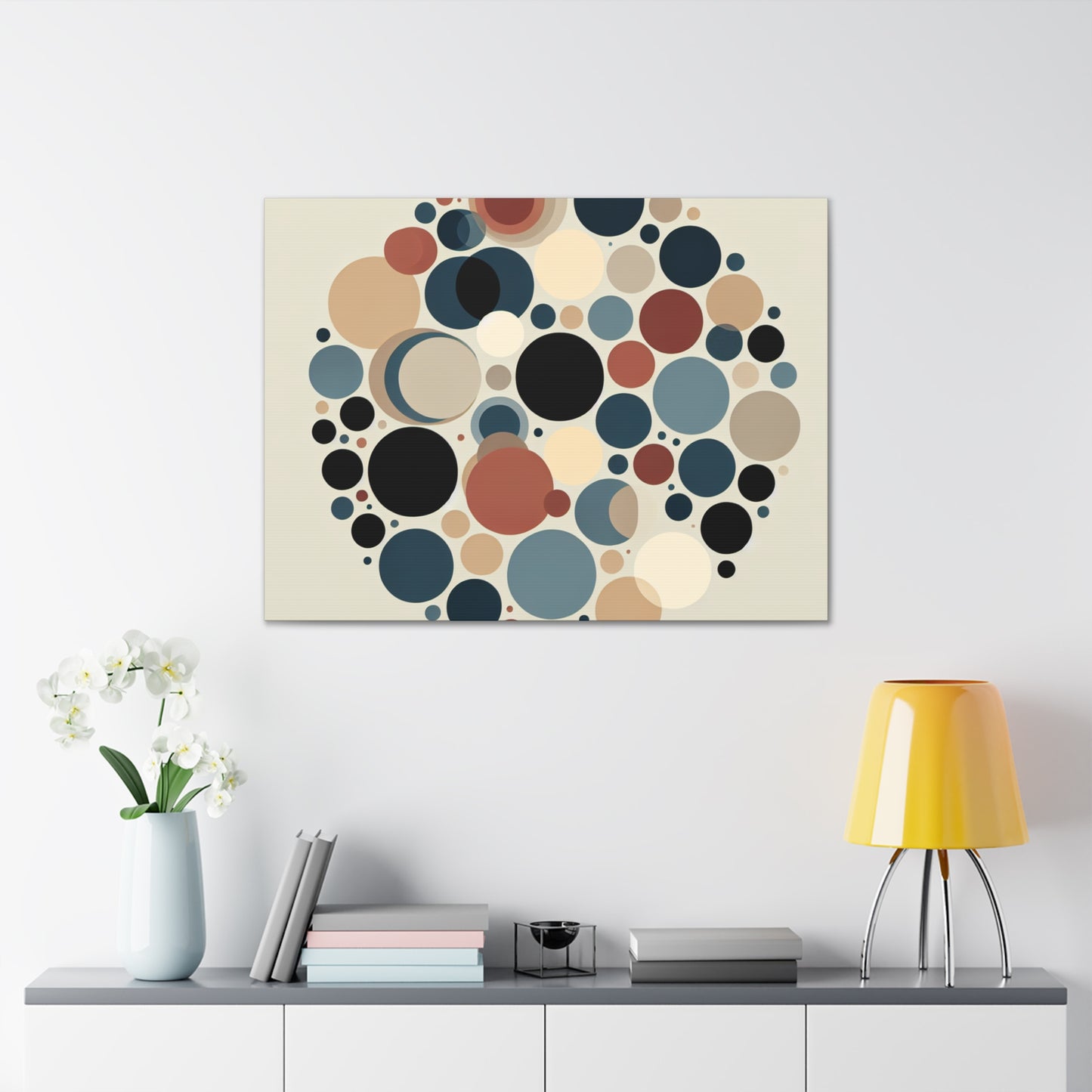 "Interwoven Circles: A Minimalist Approach" - The Alien Canva Minimalism Style