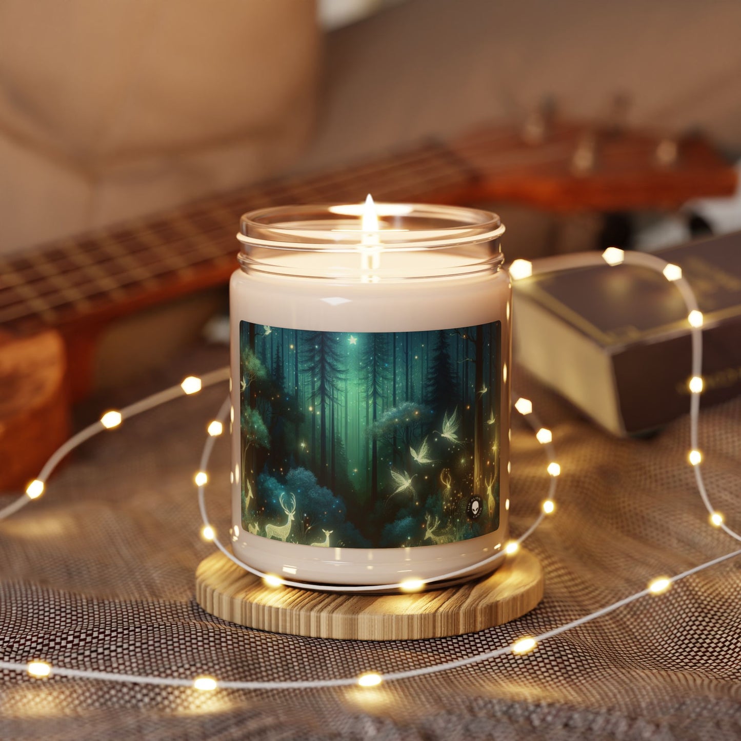 "Enchanted Night in the Whispering Woods" - The Alien Scented Soy Candle 9oz