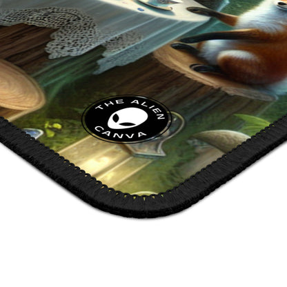 "Enchanted Forest Tea Time" - The Alien Gaming Mouse Pad