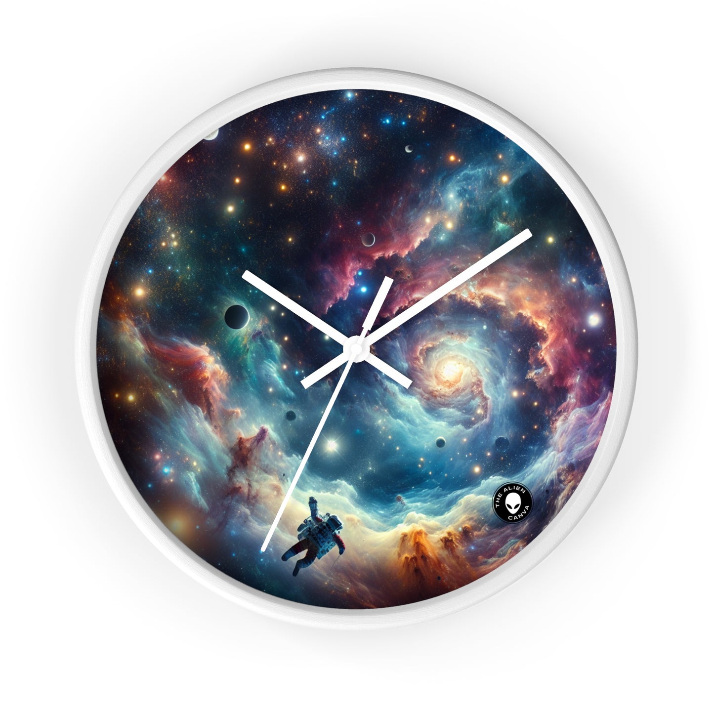 "Galactic Explorer" - L'horloge murale extraterrestre