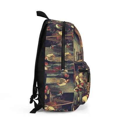 "Limpieza comunitaria: restaurar juntos la belleza urbana" - The Alien Backpack Social Realism