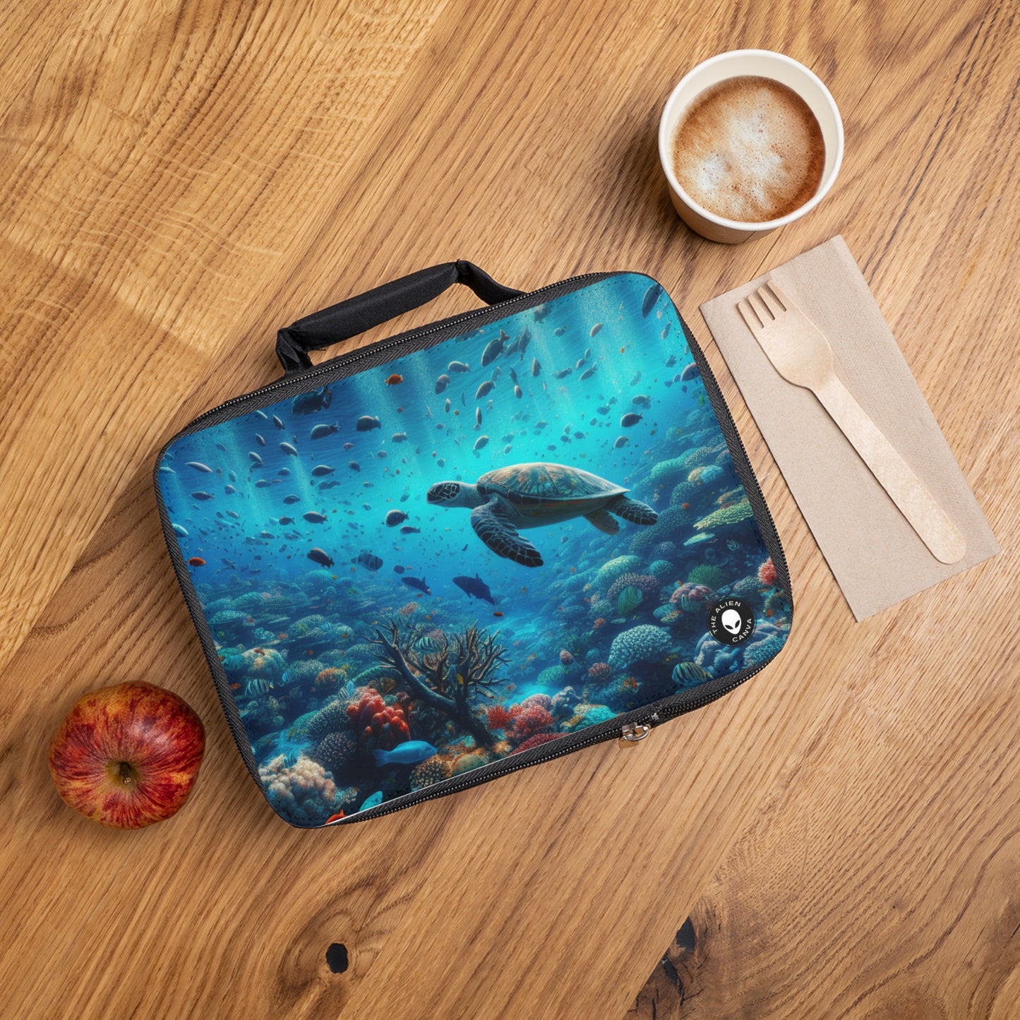 "Underwater Wonderland"- The Alien Lunch Bag