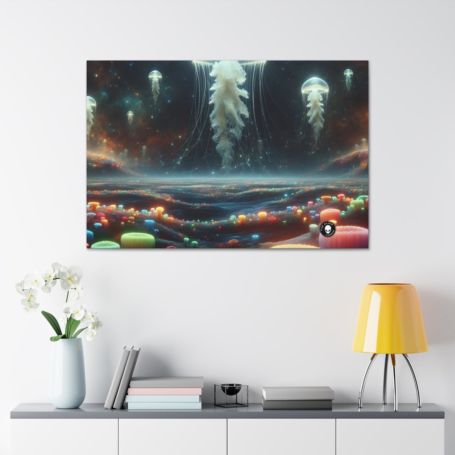 Jellyfish Dreamscape - The Alien Canva