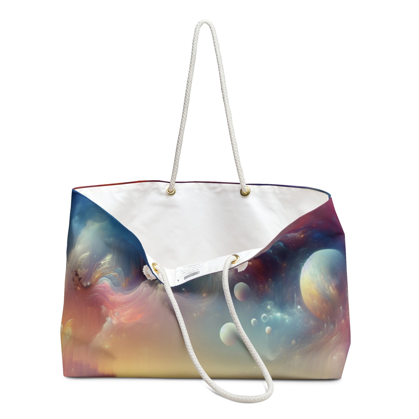 "Dreamscape Delights: A Surreal Painting" - The Alien Weekender Bag