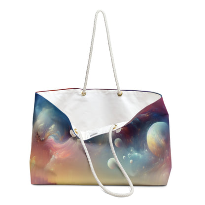 "Dreamscape Delights: A Surreal Painting" - The Alien Weekender Bag