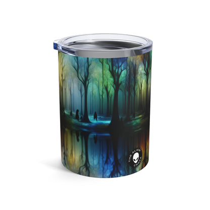 "Forêts arc-en-ciel enchantées" - Le verre Alien 10oz